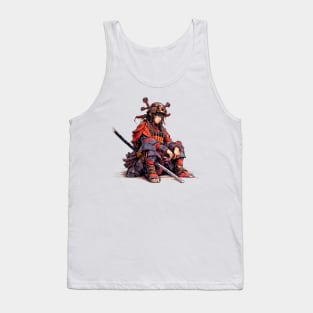 Samurai girl Tank Top